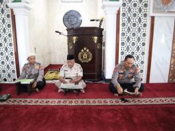 Menuju Pemilu 2024 Aman dan Damai, Polres Bangkalan Gelar Khotmil Qur'an