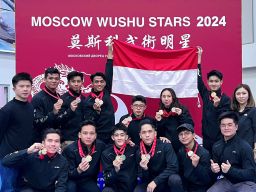 Wushu Jatim Sabet Lima Emas di Rusia