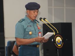 Kaskoarmada II Pimpin Laporan Korps Kenaikan Pangkat 26 Pamen Koarmada II