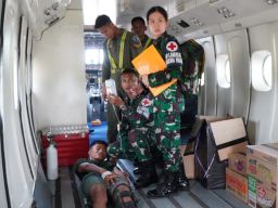 Lanudal Tanjungpinang dan Skuadron Udara 600 Wing Udara 1 Latihan Bersama EMU