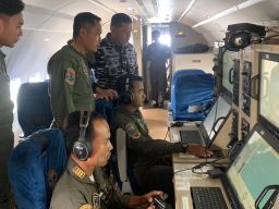 CN 235-220 MPA P-8306 Laksanakan Patroli Udara Maritim Perdana Pasca Alih Bina ke Wing Udara 3