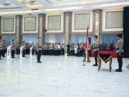 Kapolda Jatim Pimpin Upacara Sertijab