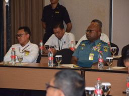 Kasatbek Lanudal Juanda Hadiri Sosialisasi Rencana Pengoperasian Aviation Feul Storage