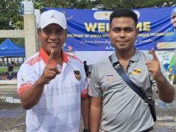 Thanakorn Juara Single Open UNESA Petanque Internasional Tournament 2024