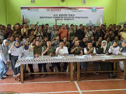 PT ULI Gelar Ujikom SKK-K Sewaktu di Lima UPT PU SDA Pemprov Jatim