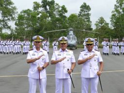 Komandan Puspenerbal Pimpinan Sertijab Komandan Lanudal Tanjungpinang