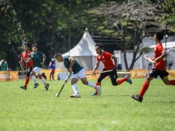 Tim Hoki Lapangan Jatim Menuju Kemenangan, Fahril Al Farisi Mengaku Puas Dengan Kinerja anak asuhnya