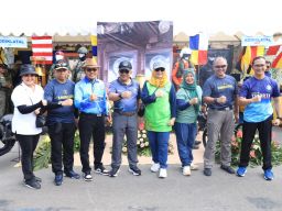 Komandan, PJU dan Personel Rajawali Laut Meriahkan NBOD Jelang HUT ke-79 TNI AL