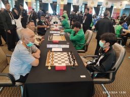 Cabor Catur Cepat Beregu Jara Timur Putra Sumbang Emas, Beregu Putri Perunggu