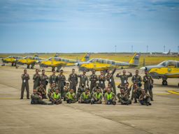 Rehearsal Hari Kedua, Rajawali Laut Flight Terus Berlatih Berikan yang Terbaik