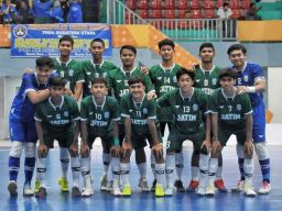 Gor Bocor Final Futsal Putra PON XXI Aceh-Sumut 2024 Tim Jatim dan Kaltim Ditunda