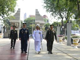 Kasdam Brigjen TNI Endro Hadiri Ziarah Nasional Sambut HUT TNI ke-79