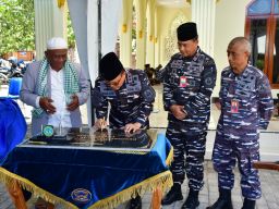 Tingkatkan Imtaq Prajurit, Komandan Puspenerbal Resmikan Masjid Al-Hidayah Mako Puspenerbal