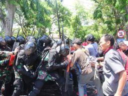 Sterilkan Area Bandara, Lanudal Juanda Gelar Manuver Lapangan Latihan Glagaspur Lanudal TK. III (P3) TA. 2024