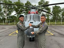 Mantap, Wing Udara 1 Berhasil Tambah Satu Co-Pilot Heli AS 565 Mbe Panther