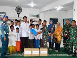 Jumat Berkah, Puspenerbal Sambangi dan Santuni Panti Asuhan Istiqomah Sidoarjo