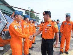 Puspenerbal Terima Tiga Helikopter BO-105 dari BASARNAS