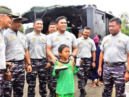 Dibuka Kasal, Alumni AAL 41/1995 Moro Emas Empat Satu Gelar Bakkesos Masyarakat Pesisir Tanjung Kait