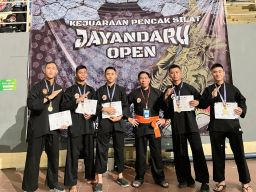 Tim Pencak Silat Puspenerbal Raih Lima Medali di Kejurnas Pencak Silat Jayandaru Open Sidoarjo