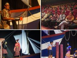 IKAMI Sulsel Cabang Surabaya Sukses Tampilkan Pagelaran Teater Passompe II Episode Annyorong Lopi