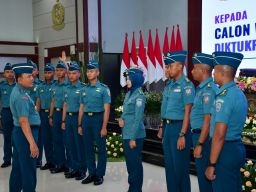 Jelang Praspa, Komandan Puspenerbal Hadiri Pembekalan Kasal kepada 201 Calon Wisudawan Diktukpa TNI AL LIV 2024