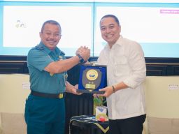 Emban Tugas Baru, Pangkoarmada II Pamit kepada Wali Kota Surabaya