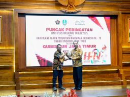 Pangkoarmada II Hadiri Puncak Peringatan Hari Pers Nasional 2025 dan HUT PWI ke-79 Di Grahadi