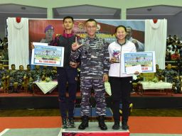 Koarmada II Raih Best Of The Best Kumite Putri di Kejurnas Dankodiklatal Cup 2025
