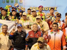 Salip Kabupaten Pasuruan Surabaya Pimpin Perolehan Medali Sementara Cabor Selam Kolam di PORPROV IX