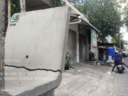 Diduga Tak Sesuai RAB, Proyek U-Ditch di Jalan Simo Katrungan Abaikan Standar Teknis