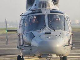 Wing Udara 2 Puspenerbal Kerahkan Heli AS565 MBe Panther Dukung Air Supply Latihan Siswa Marinir