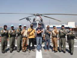 Heli Panther Raih Satgas MTF TNI XXVIII-P Raih Nilai Sempurna Pada Inspection PBB di Lebanon