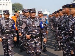 Pangkoarmada II Hadiri Apel Gelar Pasukan Latihan Kesiapsiagaan Operasi (LKO) Koarmada RI TA 2025