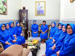 Bukti Empati, Ketua Gabungan Jalasenastri Puspenerbal Anjangsana Keluarga Prajurit Penugasan PBB