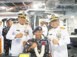 KRI Brawijaya-320 Resmi Perkuat Satkor Koarmada II, Hadir sebagai Frigate Terbesar di Asia Tenggara