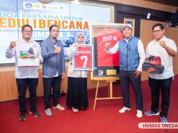 Unesa Gelar Lelang Amal untuk Korban Banjir Bandang, Tampilkan Memorabilia Atlet Legendaris