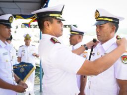 Komandan Satrol Kodaeral IX Pimpin Sertijab Komandan KAL Panana III-9-13