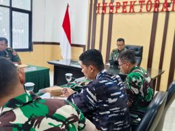 Irum Inspektokrat Kodaeral IX Hadiri Rapat Koordinasi Audit Itjen TNI Periode I TA 2026 di Itdam XV/Pattimura