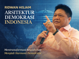 Arsitektur Demokrasi Ridwan Hisjam: Menjaga Stabilitas di Tengah Polarisasi