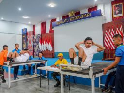 Kodaeral lX Fasilitasi Tes Samapta Casis Perwira Prajurit Karier TNI Gel I TA. 2026 Panselinda Ambon