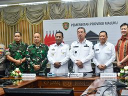 Dankodaeral IX Hadiri Rakor Program Prioritas Pembangunan Kampung Nelayan Merah Putih Tahun 2026 Provinsi Maluku