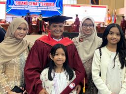 Danmenart 2 Marinir Berhasil Selesaikan Program Pascasarjana S2 di Unhan RI