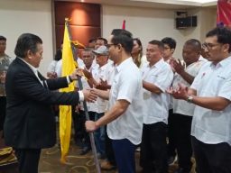 Pelantikan PGSI Jatim, Ketua Umum Koni Jatim, M Nabil Berharap Gulat Juara Umum PON 