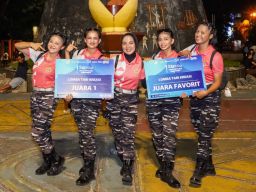 Tim Dara Laut Kowal Kodaeral IX Raih Juara 1 dan Favorit Lomba Dance Salam Fest x Moluccas Digifest 2026