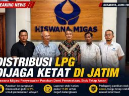 Pedagang Pastikan LPG Tetap Aman, Hiswana Migas Jatim: Distribusi Dikawal Ketat