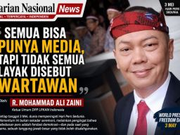 SEMUA BISA PUNYA MEDIA, TAPI TIDAK SEMUA LAYAK DISEBUT WARTAWAN
