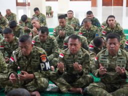 Jelang Latihan Penembakan Senjata Khusus TNI Latops Amfibi 2026, Kodaeral IX Gelar Doa Lintas Agama