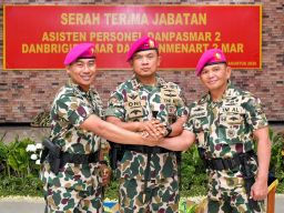 Kolonel Marinir Agus Nyubianto Pimpin Resimen Artileri 2 Marinir
