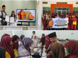 UNESA Kenalkan Inovasi Olahan Labu Kuning kepada Siswa SMK Miftahul Ulum Lamongan