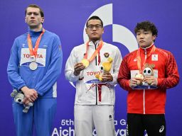 Rifky Taklukkan Elite Asia: Dua Emas, Dua Perak, dan Rekor Asia dari Nagoya
